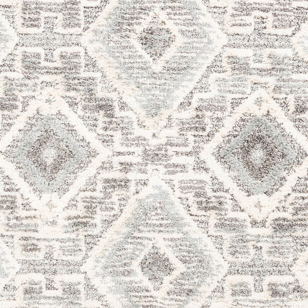 Livabliss La Maison Global Eclectic High Pile Polypropylene Accent Rug for Bohemian Interiors Medium Gray, Cr 5'3" x 7'3" LMS2304-5373