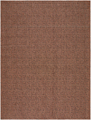Livabliss Lumina Flatweave Accent Rug Coastal Style Polypropylene Low Profile Easy Clean Dark Brown, Cam 9' x 12' LMU2304-912