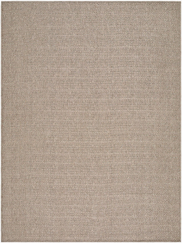 Livabliss Lumina Flatweave Coastal Accent Rug Machine Woven Turkey Polypropylene Easy Clean Slate, Medium B 5'1" x 7' LMU2312-517
