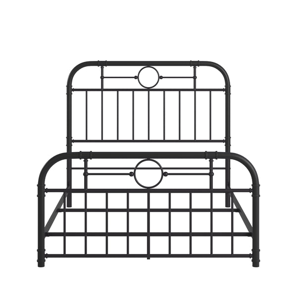 Homelegance By Top-Line Ellington Black Metal Bed Black Metal