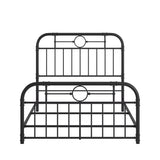 Homelegance By Top-Line Ellington Black Metal Bed Black Metal