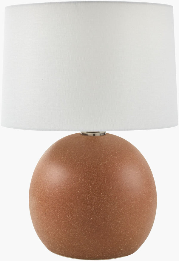Livabliss Lemay Bohemian Ceramic Table Lamp with Linen Shade for Warm Ambient Bedroom Glow LMY-001