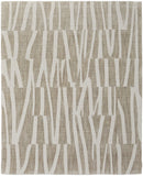 Peconic Handcrafted Wool Area Rug - Modern Geometric Design with High-Low Pile for Any Space