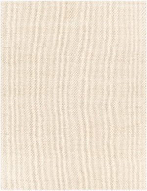 Livabliss Lucerne Handwoven Wool Blend Flatweave Area Rug Artisan Crafted for Entryways and Bedrooms Cream 8' x 10' LNE1000-810