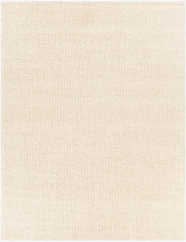 Livabliss Lucerne Handwoven Wool Blend Flatweave Area Rug Artisan Crafted for Entryways and Bedrooms Cream 8' x 10' LNE1000-810
