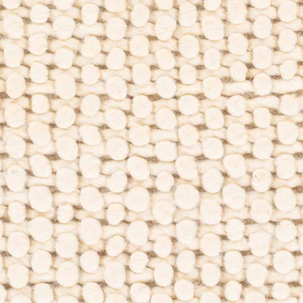 Livabliss Lucerne Handwoven Wool Blend Flatweave Area Rug Artisan Crafted for Entryways and Bedrooms Cream 8'10" x 13' LNE1000-81013