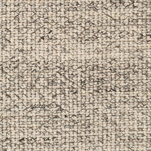 Livabliss Lucerne Handwoven Wool Blend Flatweave Area Rug for Living Room or Dining Space Charcoal, Ivory 6' x 9' LNE1001-69