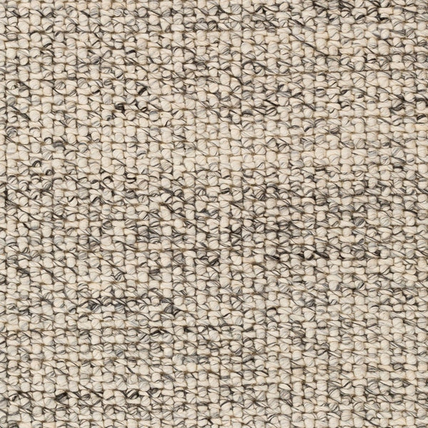 Livabliss Lucerne Handwoven Wool Blend Flatweave Area Rug for Living Room or Dining Space Charcoal, Ivory 6' x 9' LNE1001-69