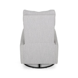 English Elm Christopher Knight Home® - Recliner Swivel Rocker with Glider Function, Push-Back Reclining Chair for Living Room & Nursery LIGHT GREY 65354.00LGRY