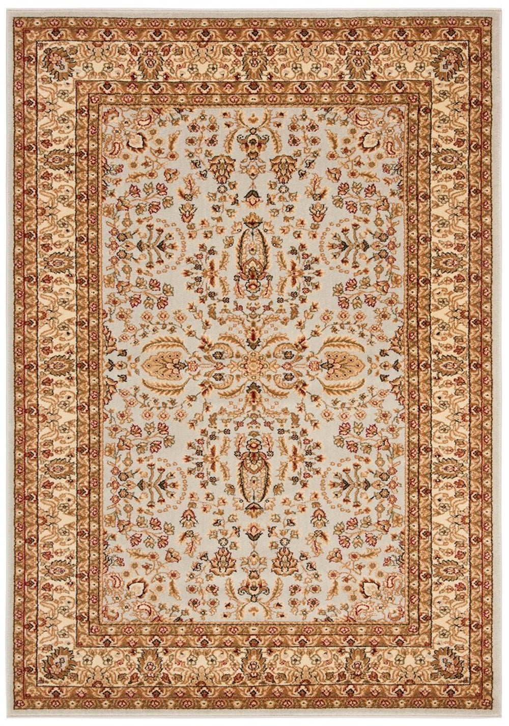 Safavieh Lnh214 Power Loomed  Rug Grey / Beige LNH214G-4