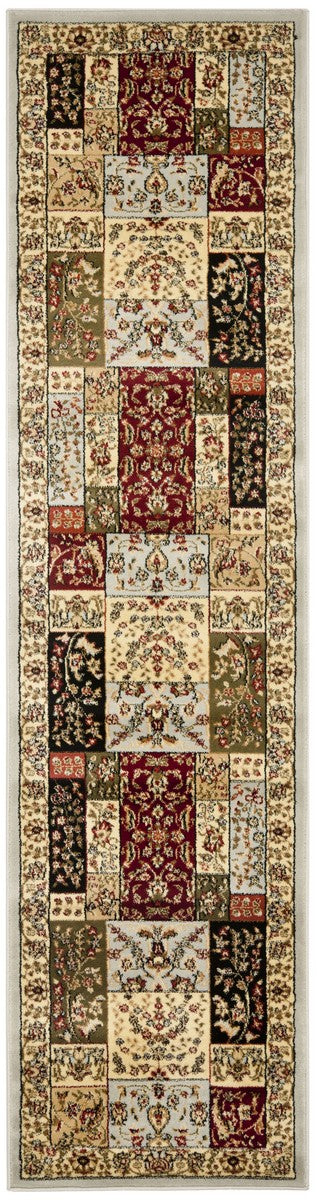 Safavieh Lnh318 Power Loomed  Rug Grey / Multi LNH318G-5SQ