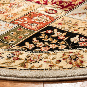 Safavieh Lnh318 Power Loomed  Rug Grey / Multi LNH318G-5SQ