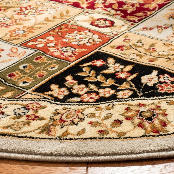 Safavieh Lnh318 Power Loomed  Rug Grey / Multi LNH318G-5SQ