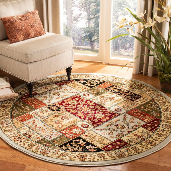 Safavieh Lnh318 Power Loomed  Rug Grey / Multi LNH318G-5SQ