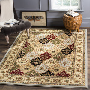 Safavieh Lnh320 Power Loomed  Rug Grey / Multi LNH320G-4