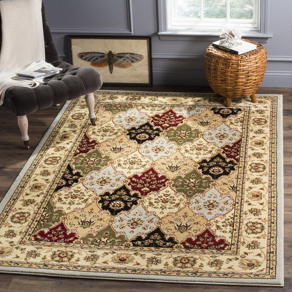Safavieh Lnh320 Power Loomed  Rug Grey / Multi LNH320G-4