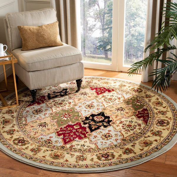 Safavieh Lnh320 Power Loomed  Rug Grey / Multi LNH320G-4
