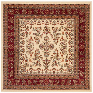 Safavieh Lnh331 Power Loomed  Rug Ivory / Red LNH331A-4R