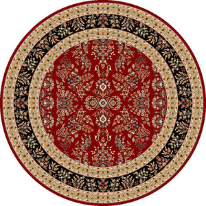 Safavieh Lnh331 Power Loomed  Rug Red / Black LNH331B-810
