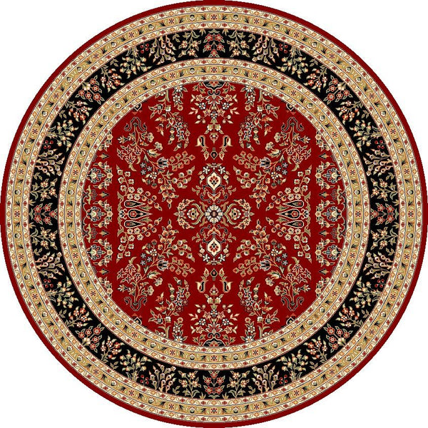 Safavieh Lnh331 Power Loomed  Rug Red / Black LNH331B-810