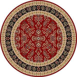 Safavieh Lnh331 Power Loomed  Rug Red / Black LNH331B-810