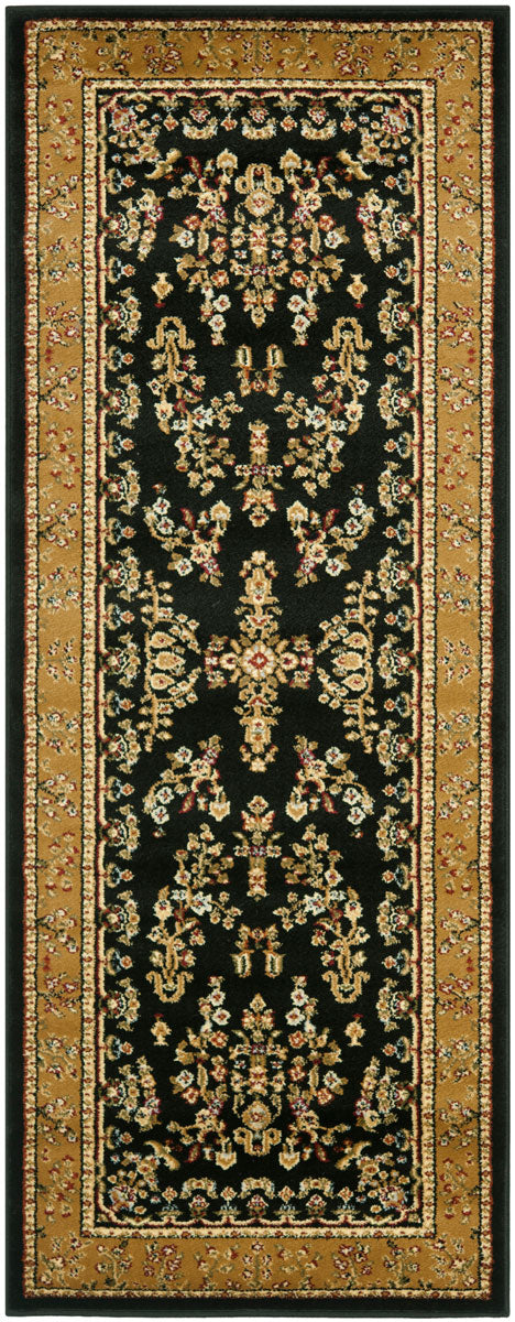 Safavieh Lnh331 Power Loomed  Rug Black / Tan LNH331D-810