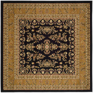 Safavieh Lnh331 Power Loomed  Rug Black / Tan LNH331D-810