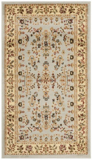Safavieh Lnh331 Power Loomed Rug Grey / Beige 2'-3" x 12'