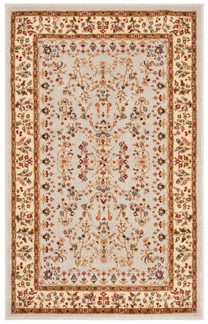 Safavieh Lnh331 Power Loomed Rug Grey / Beige 2'-3" x 12'