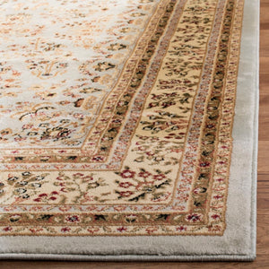 Safavieh Lnh331 Power Loomed Rug Grey / Beige 2'-3" x 12'