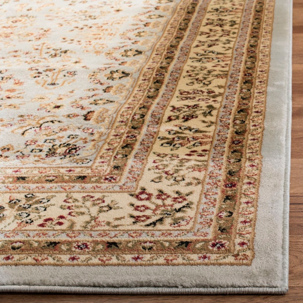 Safavieh Lnh331 Power Loomed Rug Grey / Beige 2'-3" x 12'