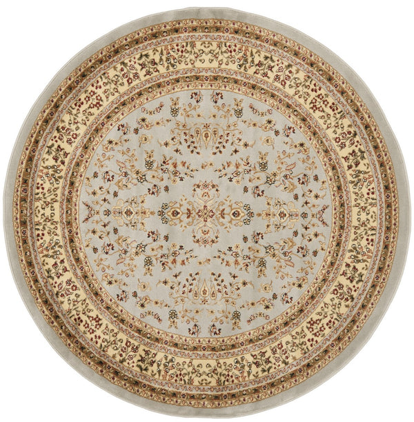 Safavieh Lnh331 Power Loomed Rug Grey / Beige 2'-3" x 12'