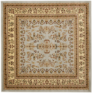 Safavieh Lnh331 Power Loomed Rug Grey / Beige 2'-3" x 12'