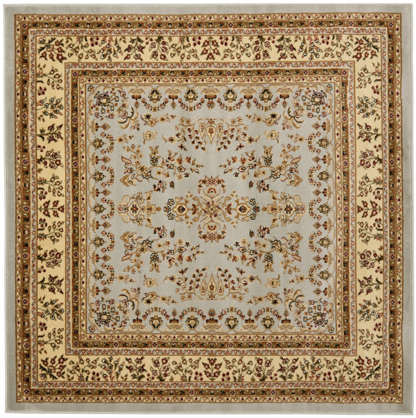 Safavieh Lnh331 Power Loomed Rug Grey / Beige 2'-3" x 12'