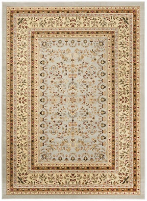 Safavieh Lnh331 Power Loomed Rug Grey / Beige 2'-3" x 12'