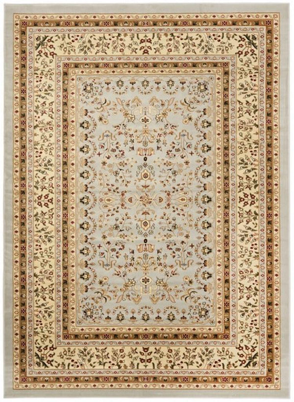 Safavieh Lnh331 Power Loomed Rug Grey / Beige 2'-3" x 12'
