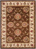 Safavieh Lnh555 Power Loomed Rug Brown / Ivory 2'-3" x 10'