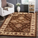 Safavieh Lnh555 Power Loomed Rug Brown / Ivory 2'-3" x 10'