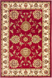 Safavieh Lnh555 Power Loomed Rug Red / Ivory 2'-3" x 10'