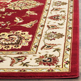 Safavieh Lnh555 Power Loomed Rug Red / Ivory 2'-3" x 10'