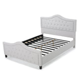 Christopher Knight Home® - Noble House - Virgil Fully Upholstered Queen Sized Bed