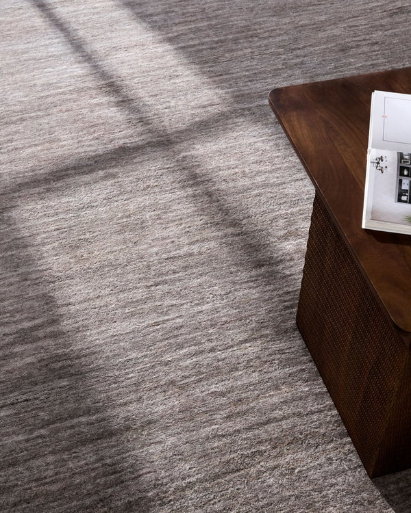 Surya Linora Hand Knotted Linen Area Rug Bohemian Global Style for Living Room Floors 10' x 14' Rectangle LNO2301-1014