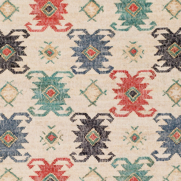 Surya Lenora 5' X 7'6" Handmade Jute Rug – Elegant Global Design For Timeless Home Decor & Durability Deep Teal Jute Lnr1001-810