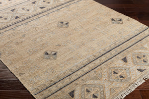 Surya Lenora 5' X 7'6" Handmade Jute Rug – Elegant Global Design For Timeless Home Decor & Durability Tan Jute Lnr1006-23