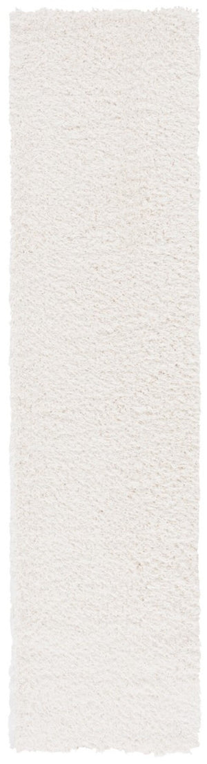 Safavieh Lindsay Shag 560 Power Loomed Shag & Flokati Rug Ivory 9' x 12'