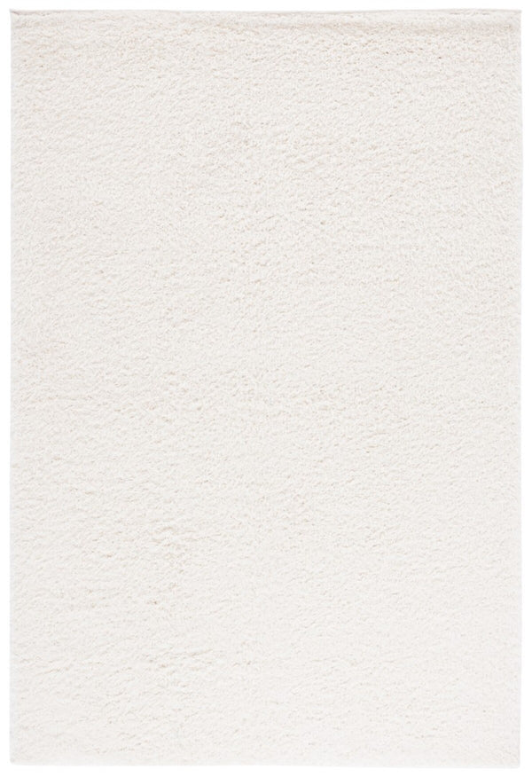 Safavieh Lindsay Shag 560 Power Loomed Shag & Flokati Rug Ivory 9' x 12'