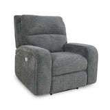 Parker House Polaris - Bizmark Grey Power Reclining Sofa And Recliner Grey 100% Polyester (W) Mpol-31ph-big