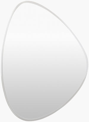 Surya Lorelin 29-inch Modern Accent Mirror - Sleek Design, Versatile Fit, Enhances Small Spaces Effortlessly Silver Mirror Loe001-2129