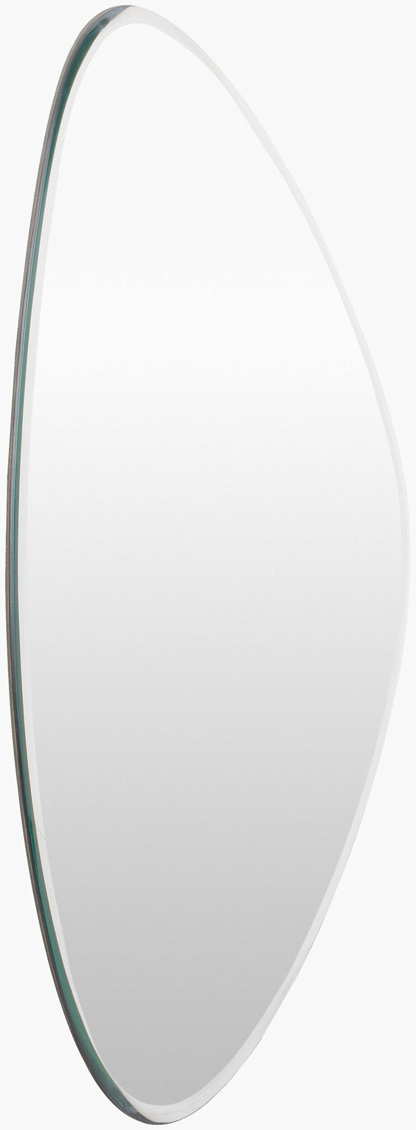Surya Lorelin 29-inch Modern Accent Mirror - Sleek Design, Versatile Fit, Enhances Small Spaces Effortlessly Silver Mirror Loe001-2129
