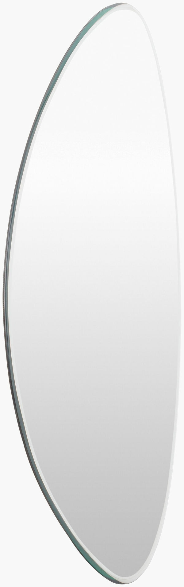 Surya Lorelin 29-inch Modern Accent Mirror - Sleek Design, Versatile Fit, Enhances Small Spaces Effortlessly Silver Mirror Loe004-2445